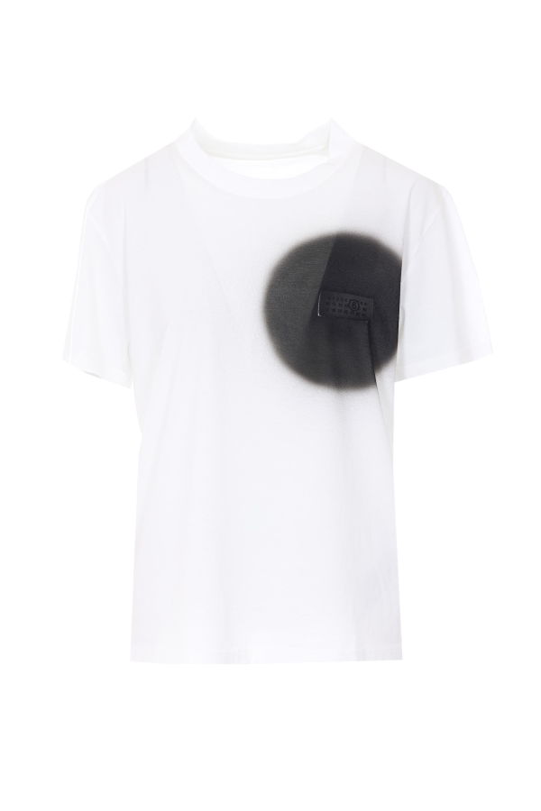 MM6 Maison Margiela Printed T-Shirt - White