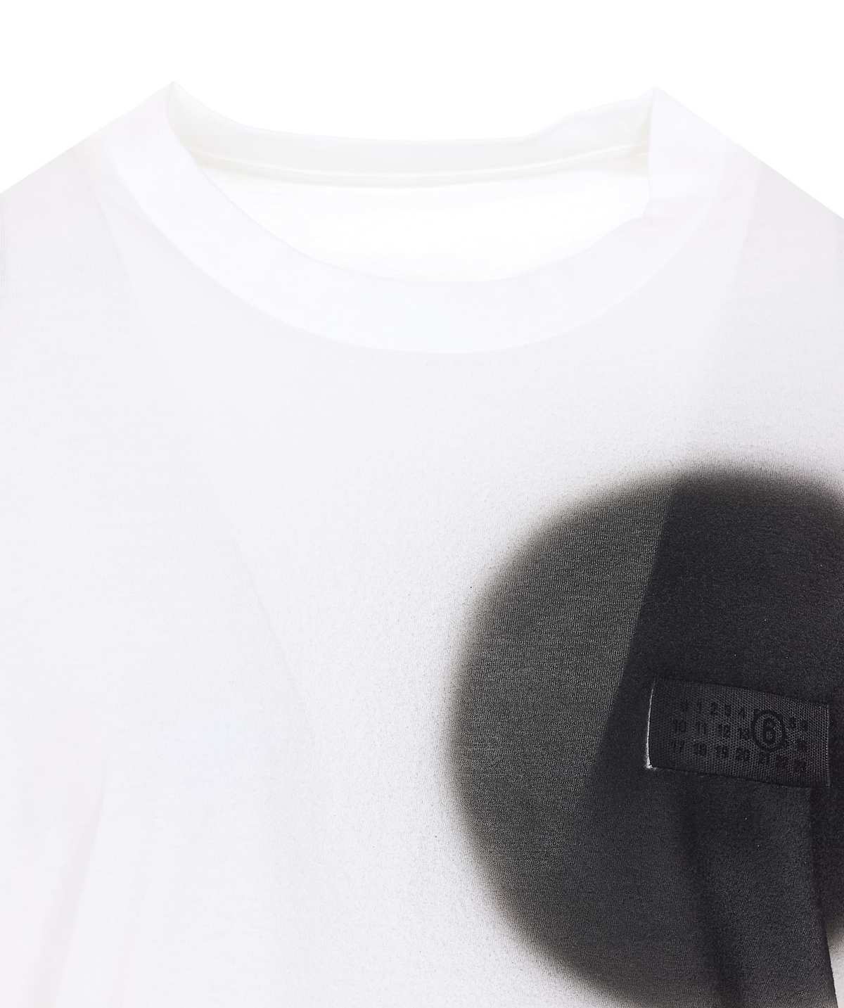 MM6 Maison Margiela Printed T-Shirt - White - Image 4 of 4