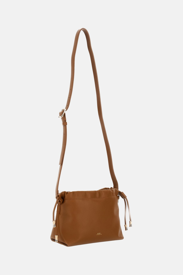 A.P.C. Bag Ninon Mini Shoulder Bag - Brown