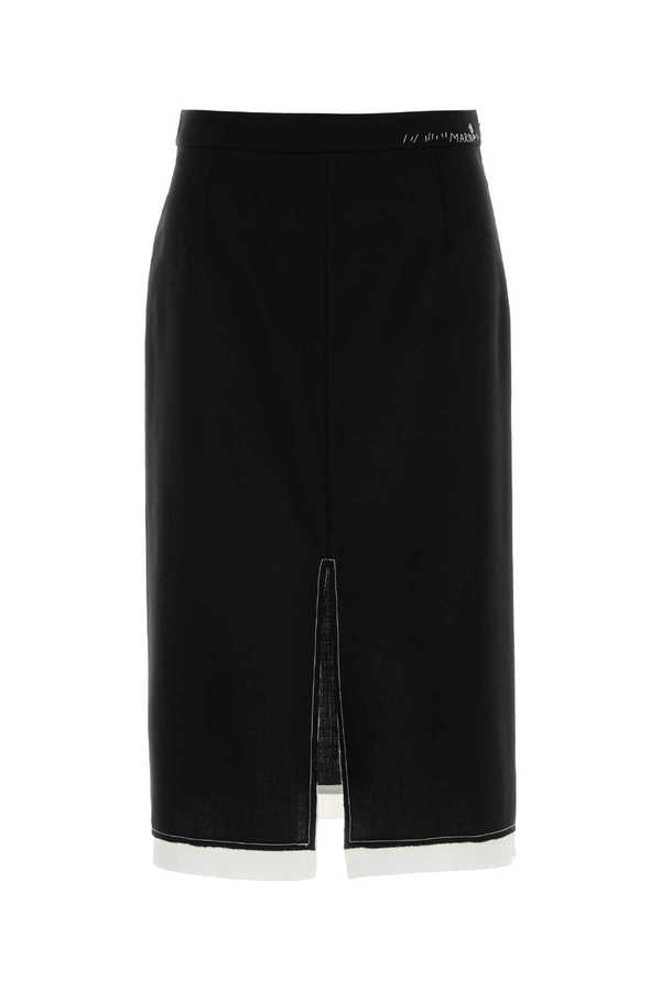 Marni Wool Skirt - Black