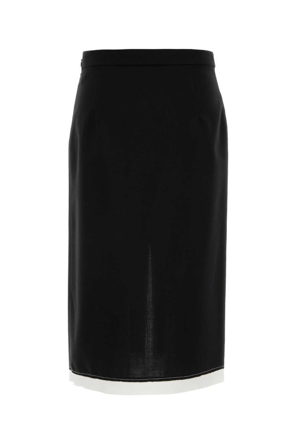 Marni Wool Skirt - Black