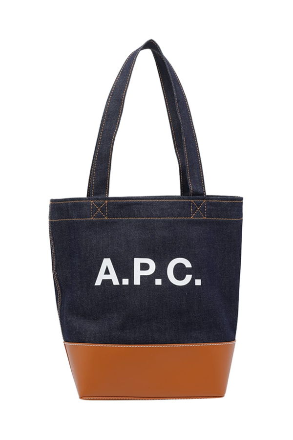 A.P.C. Small Alex Tote Bag - Blue