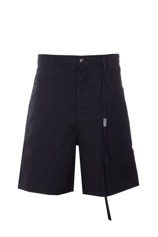 Ann Demeulemeester Narve Bermuda Jeans Shorts - Black