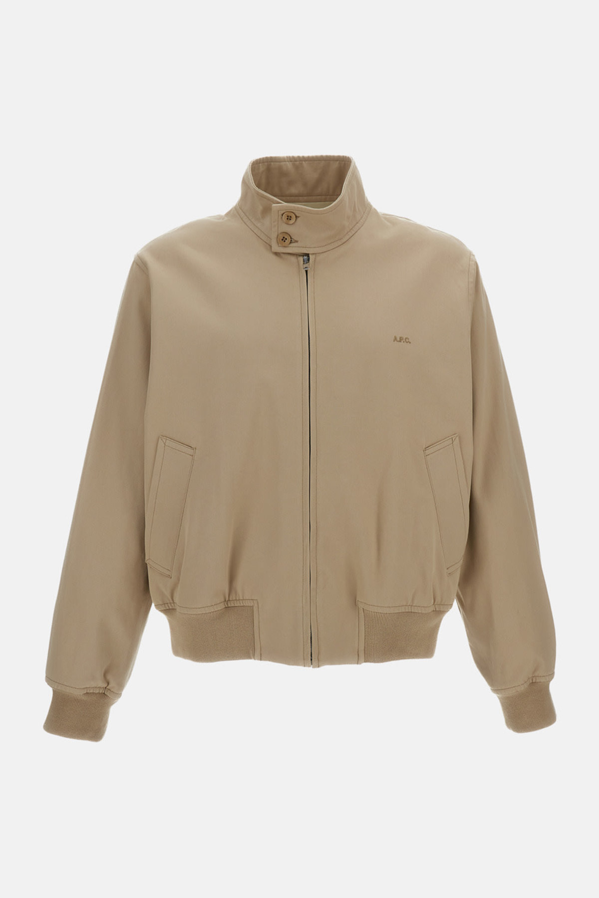 A.P.C. Zipped Jacket - Beige - Image 1 of 3