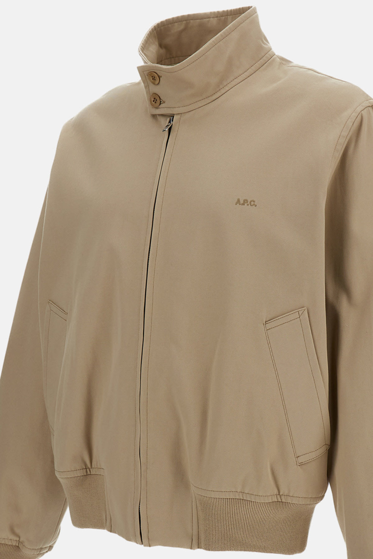 A.P.C. Zipped Jacket - Beige - Image 3 of 3