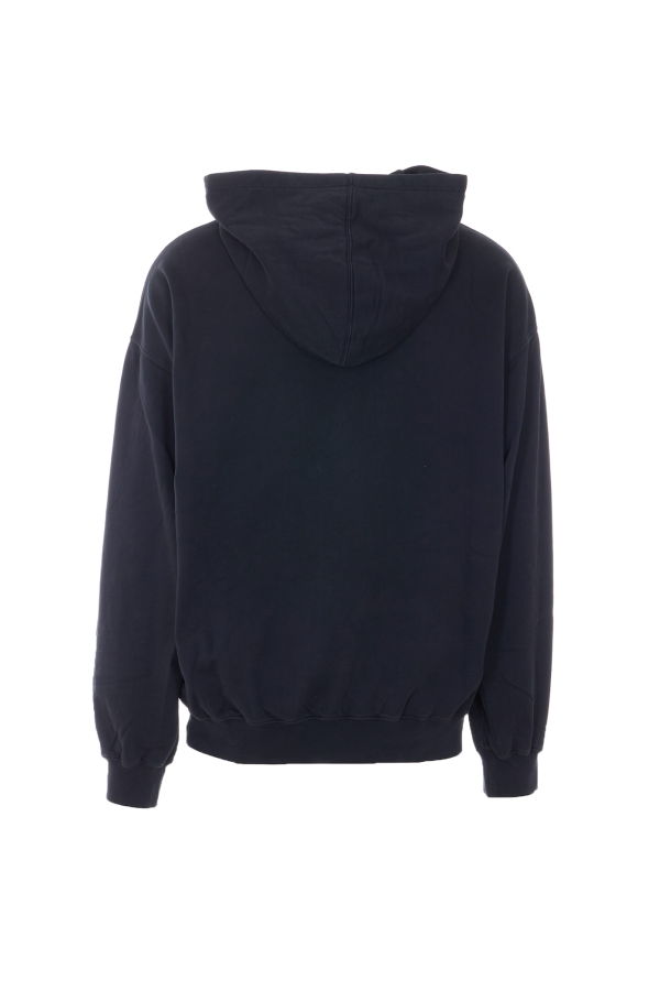 Ann Demeulemeester Bardi Comfort Printed Hoodie - Black