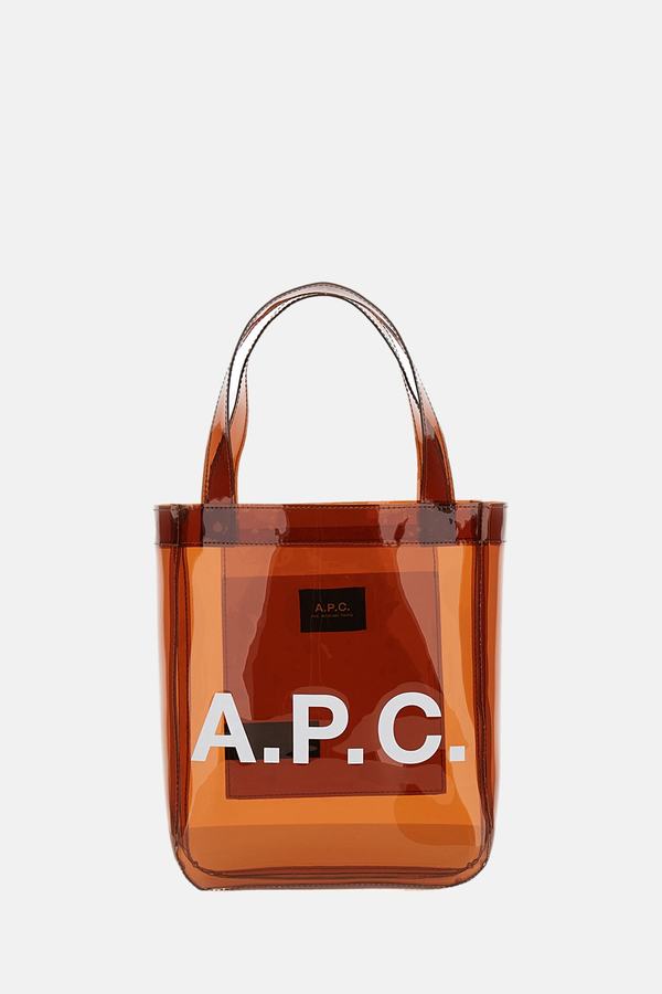 A.P.C. Lou Small Tote Bag - Brown