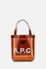 A.P.C. Lou Small Tote Bag - Brown - Thumbnail 1