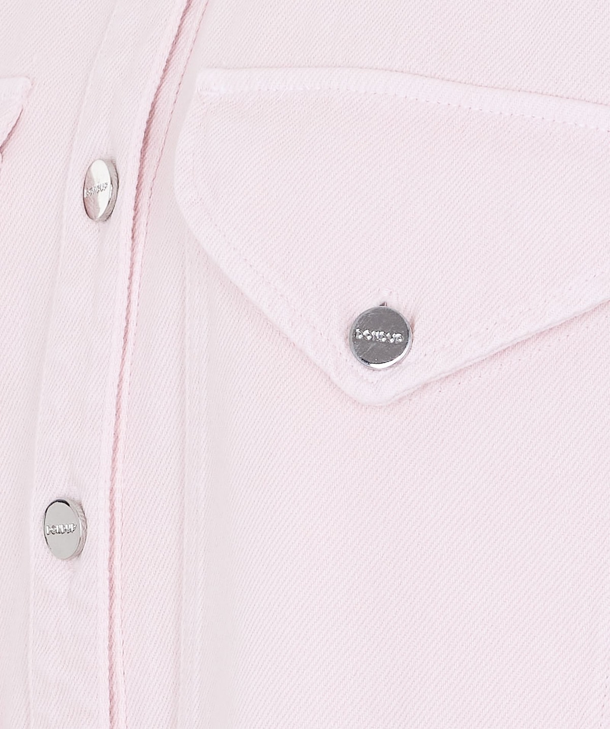 Dondup Denim Shirt - Pink - Image 3 of 4