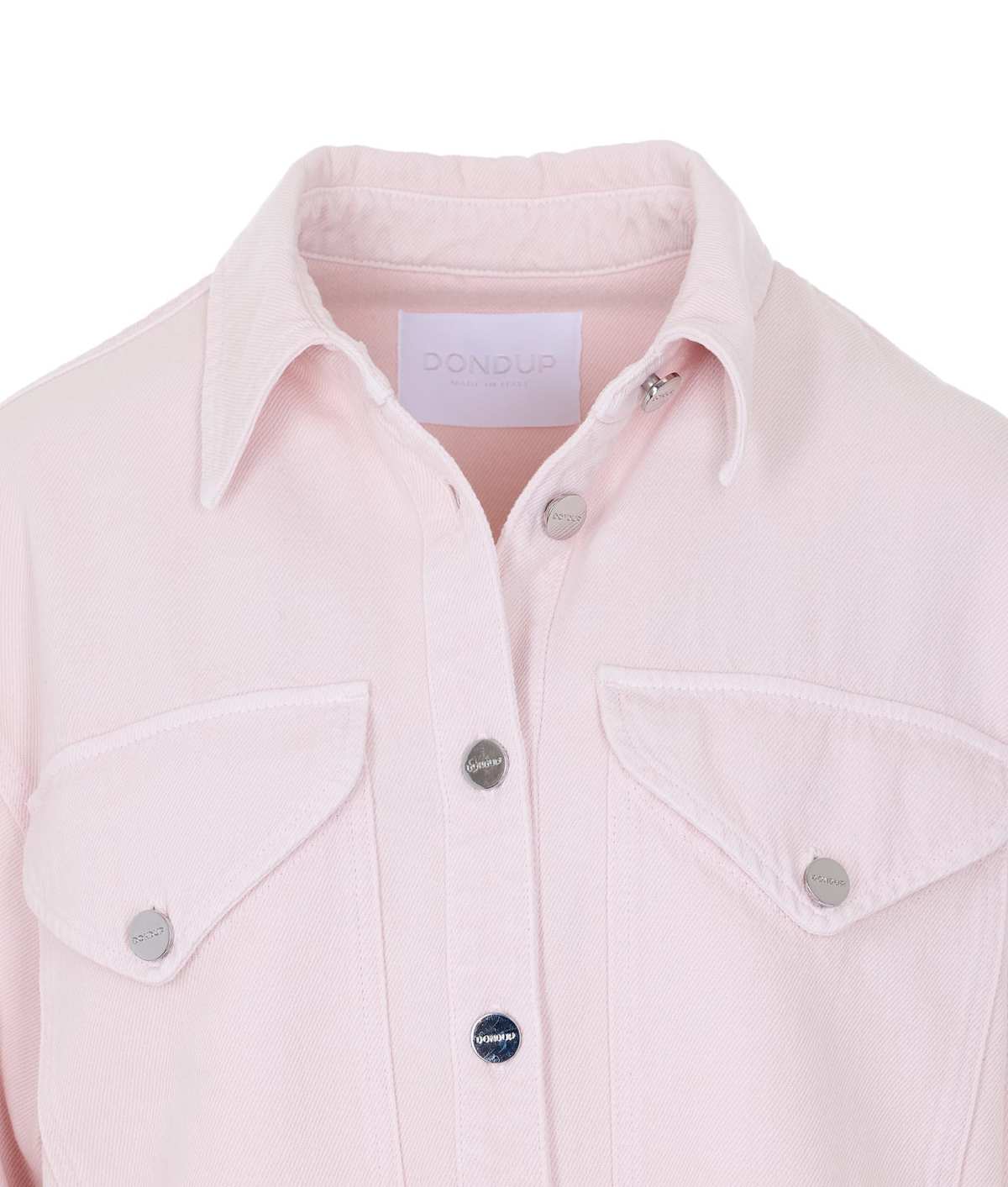 Dondup Denim Shirt - Pink - Image 4 of 4