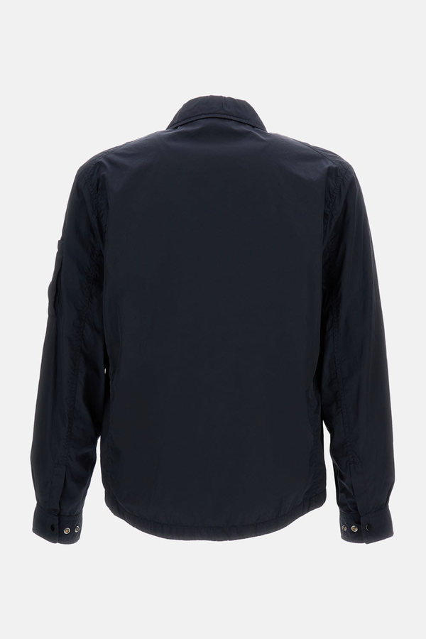 C.P. Company Chrome-R Zipped Lens Overshirt - Blue