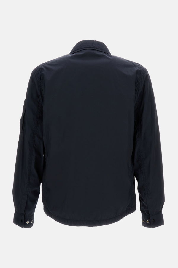 C.P. Company Chrome-R Zipped Lens Overshirt - Blue