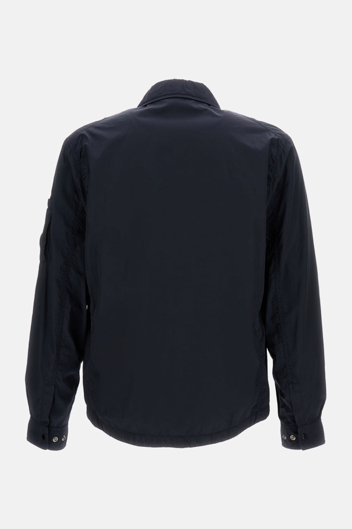 C.P. Company Chrome-R Zipped Lens Overshirt - Blue - Image 2 of 3