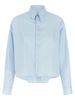 MM6 Maison Margiela Poplin Shirt - Light Blue - Thumbnail 1