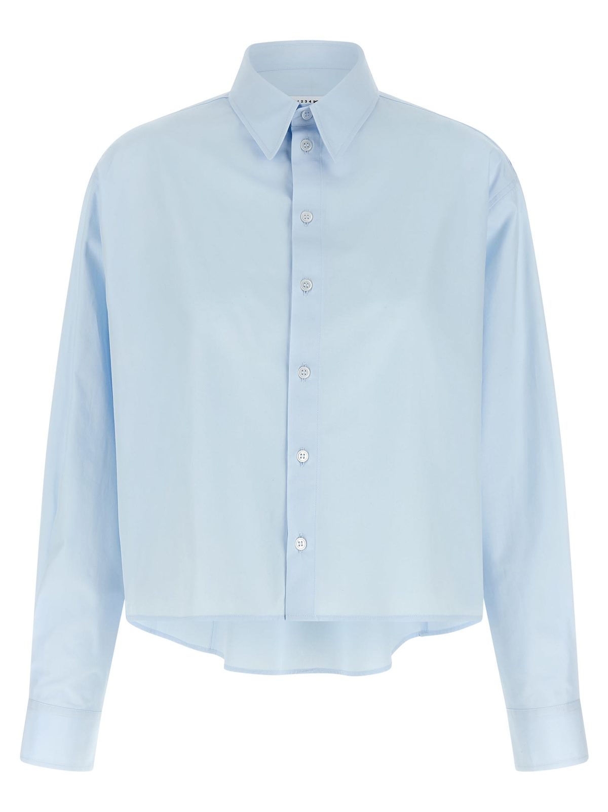 MM6 Maison Margiela Poplin Shirt - Light Blue - Image 1 of 4