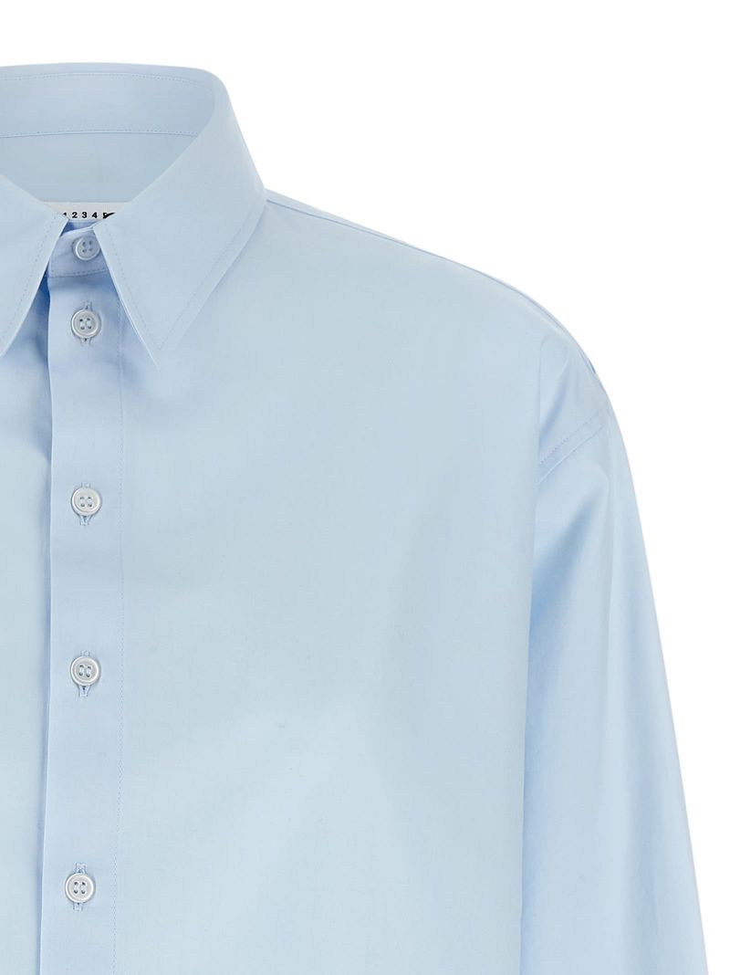 MM6 Maison Margiela Poplin Shirt - Light Blue
