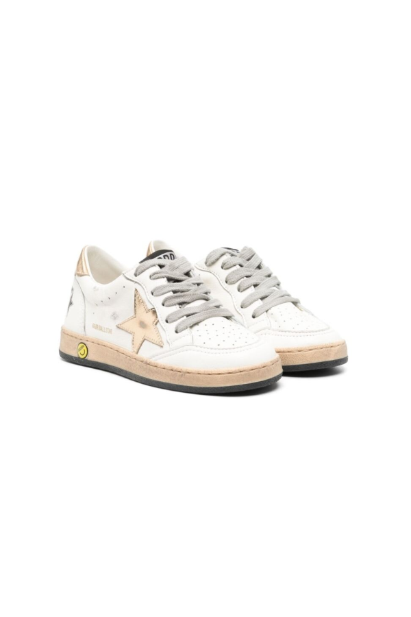 Golden Goose Ballstar Low Top Sneakers - White