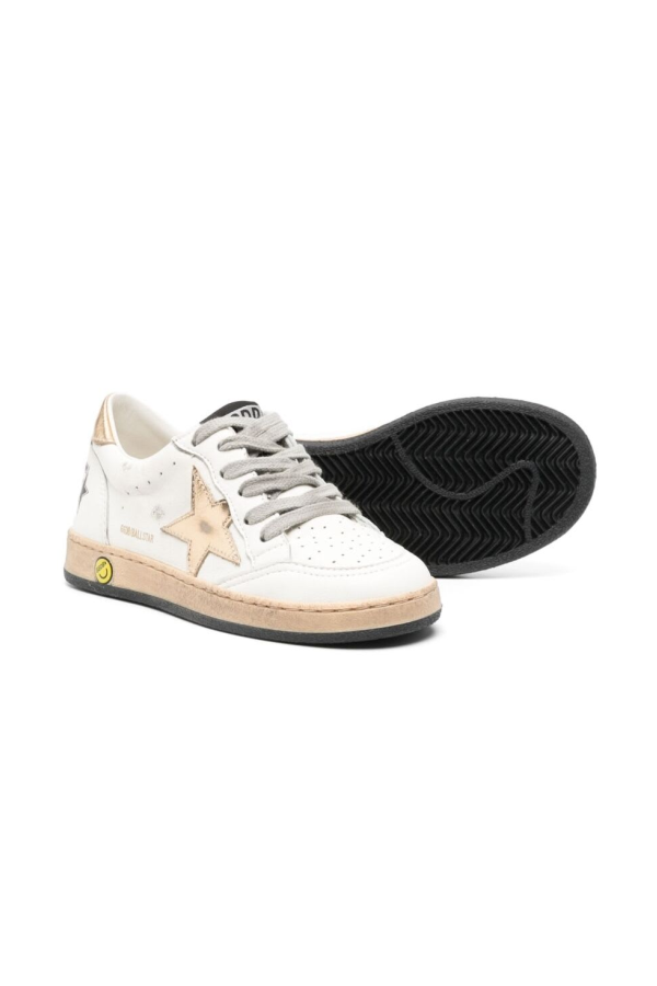 Golden Goose Ballstar Low Top Sneakers - White