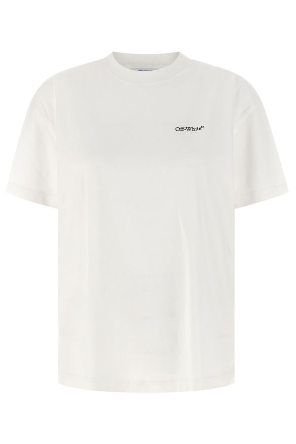 Off-White Arrow Glowing Flower Tee - White