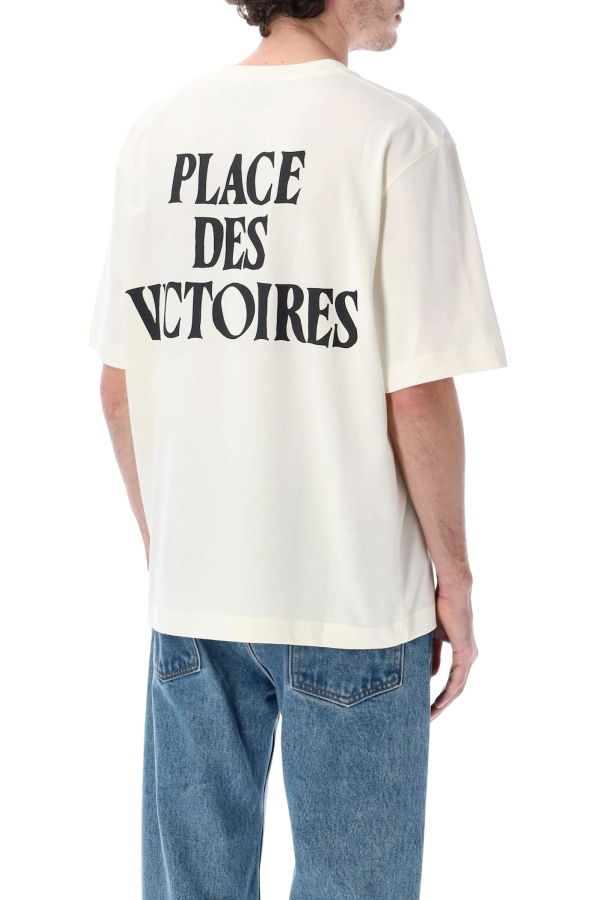 Ami Alexandre Mattiussi Place Des Victoires Tee - White