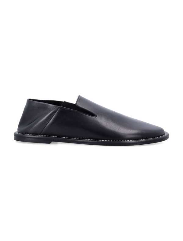 Ami Alexandre Mattiussi Ami Paris Leather Loafers - Black
