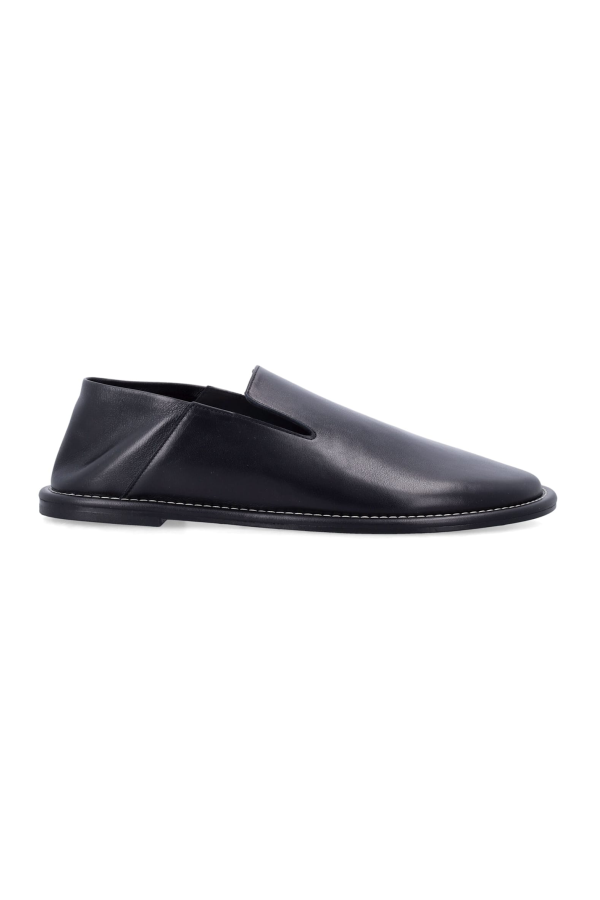 Ami Alexandre Mattiussi Ami Paris Leather Loafers - Black