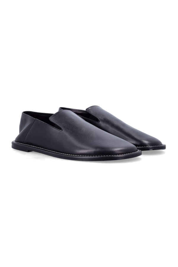 Ami Alexandre Mattiussi Ami Paris Leather Loafers - Black