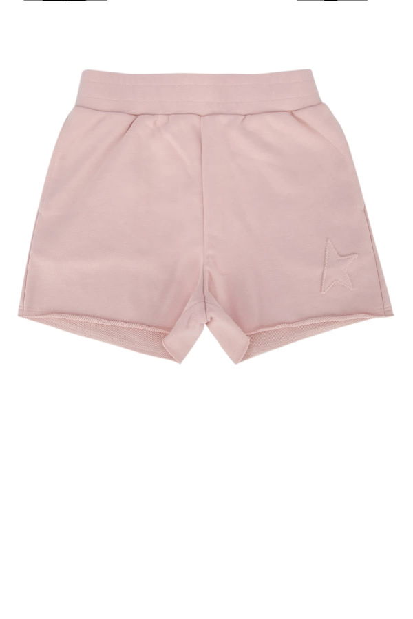 KIDS Golden Goose Star Girls Short Blend C Shorts - Sepiarose