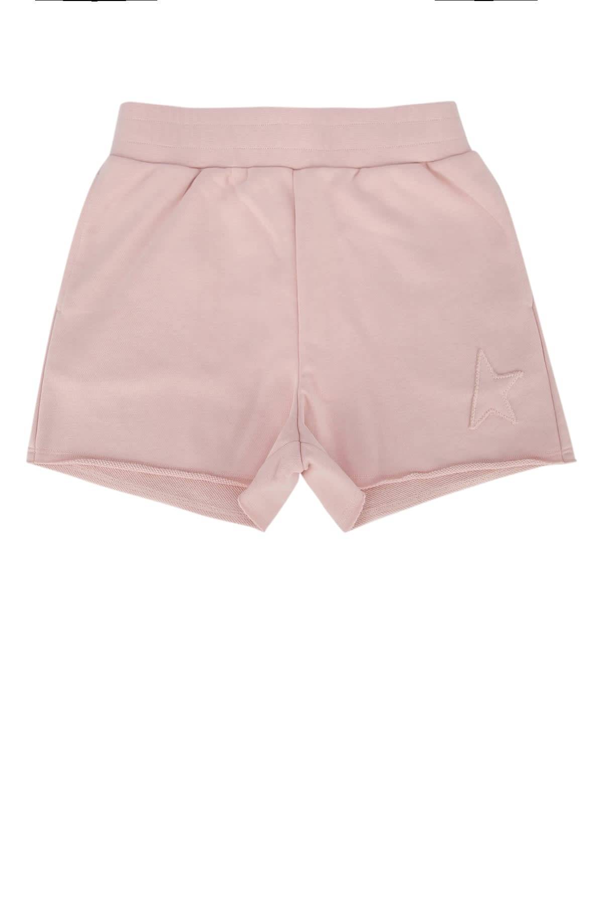KIDS Golden Goose Star Girls Short Blend C Shorts - Sepiarose - Image 1 of 2