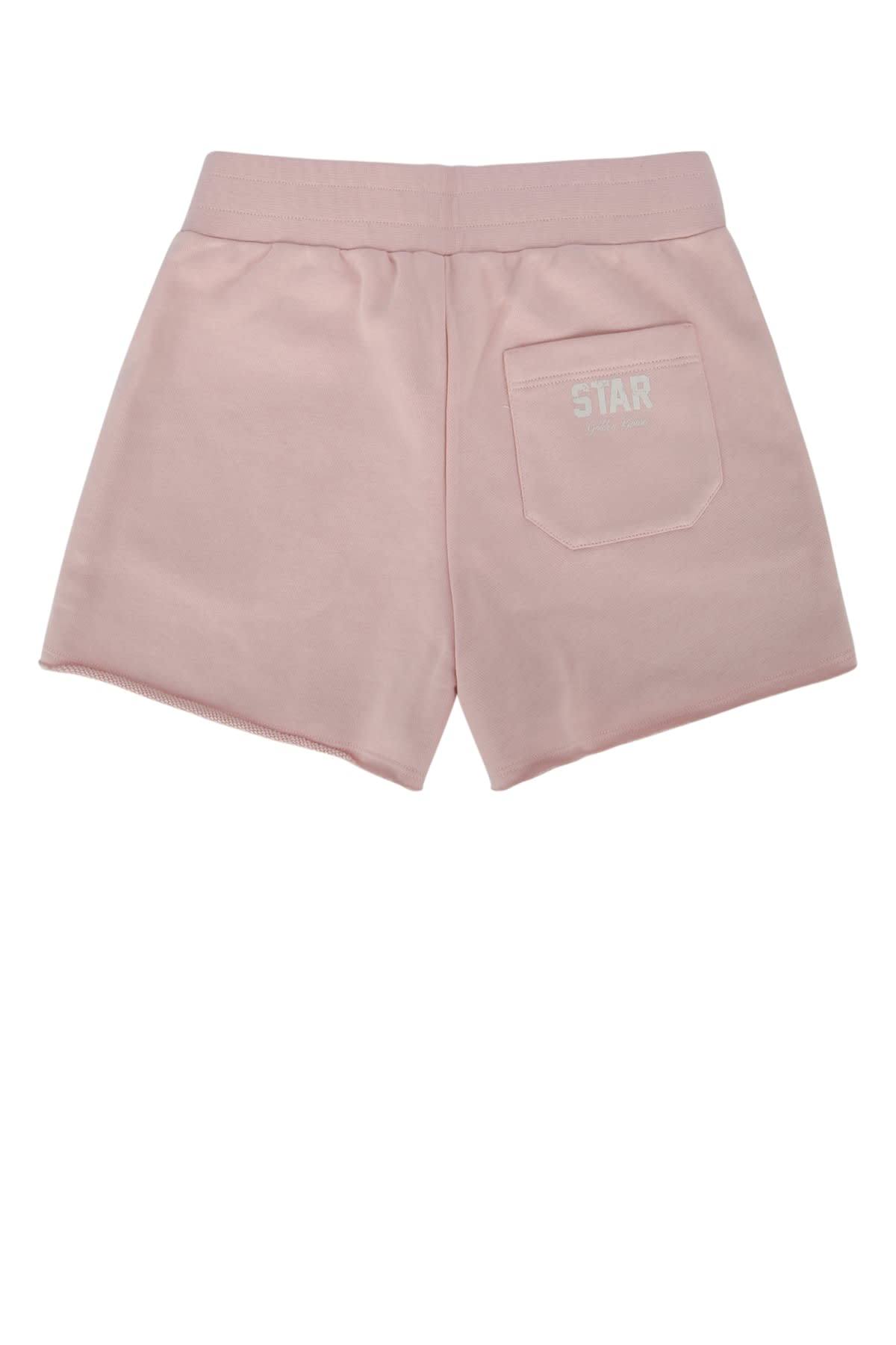 KIDS Golden Goose Star Girls Short Blend C Shorts - Sepiarose - Image 2 of 2