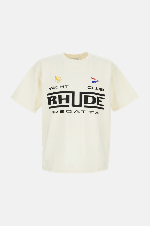 RHUDE Regatta Club Tee - White