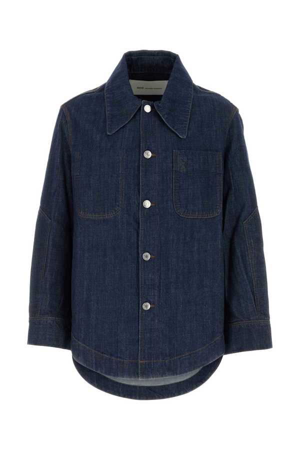Ami Alexandre Mattiussi Denim Shirt - Indigo