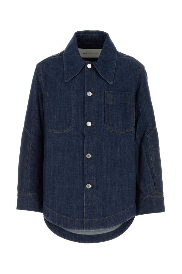 Ami Alexandre Mattiussi Denim Shirt - Indigo