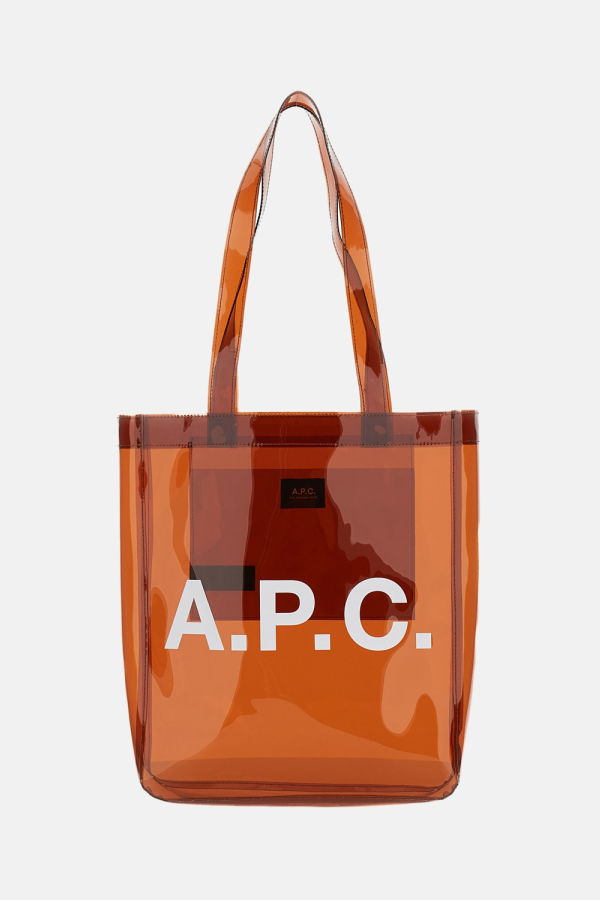 A.P.C. Lou Shopping Tote Bag - Brown