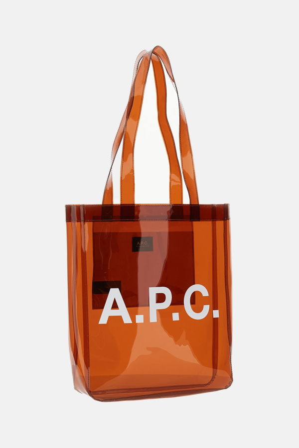 A.P.C. Lou Shopping Tote Bag - Brown