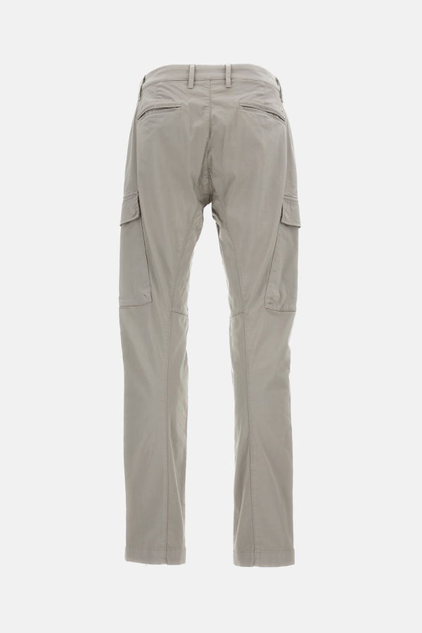 C.P. Company Stretch Sateen Ergonomic Cargo Pants - Gray