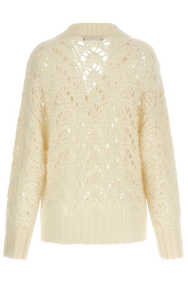 Fabiana Filippi Platinum Mohair Sweater - Beige