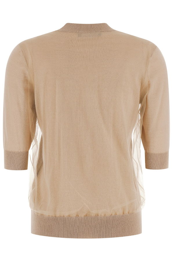 Fabiana Filippi Double Layer Sweater - Beige