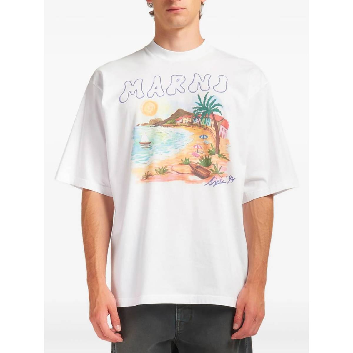 Marni T-Shirt Tee - White - Image 1 of 3