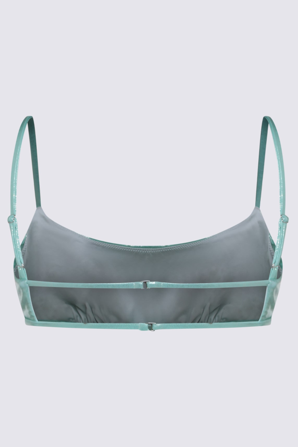 Blumarine Top Beachwear Cover-Up - Pastel Green