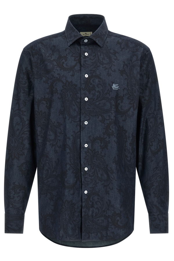 Etro Paisley Ramage Shirt - Blue