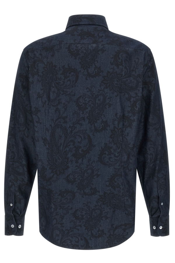 Etro Paisley Ramage Shirt - Blue
