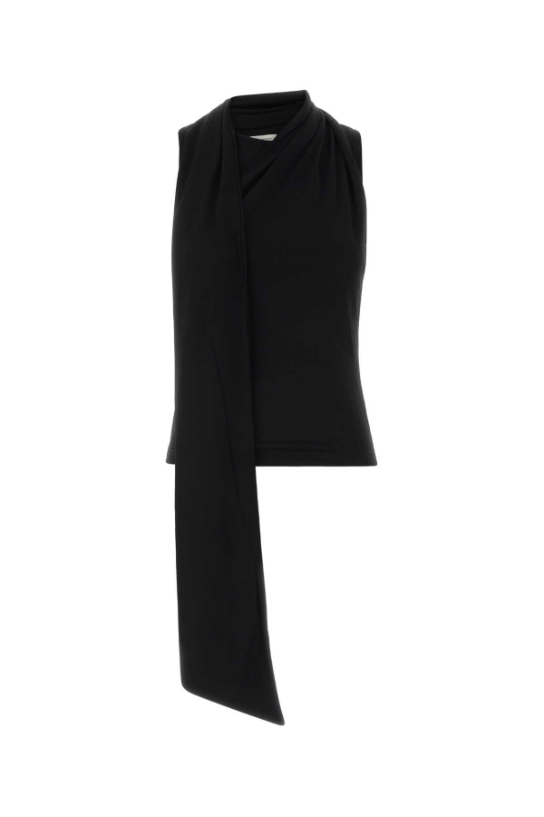 Ami Alexandre Mattiussi Black Jersey Top - Noir