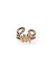 MM6 Maison Margiela Knot Ring - Gold - Thumbnail 1