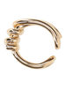 MM6 Maison Margiela Knot Ring - Gold - Thumbnail 3
