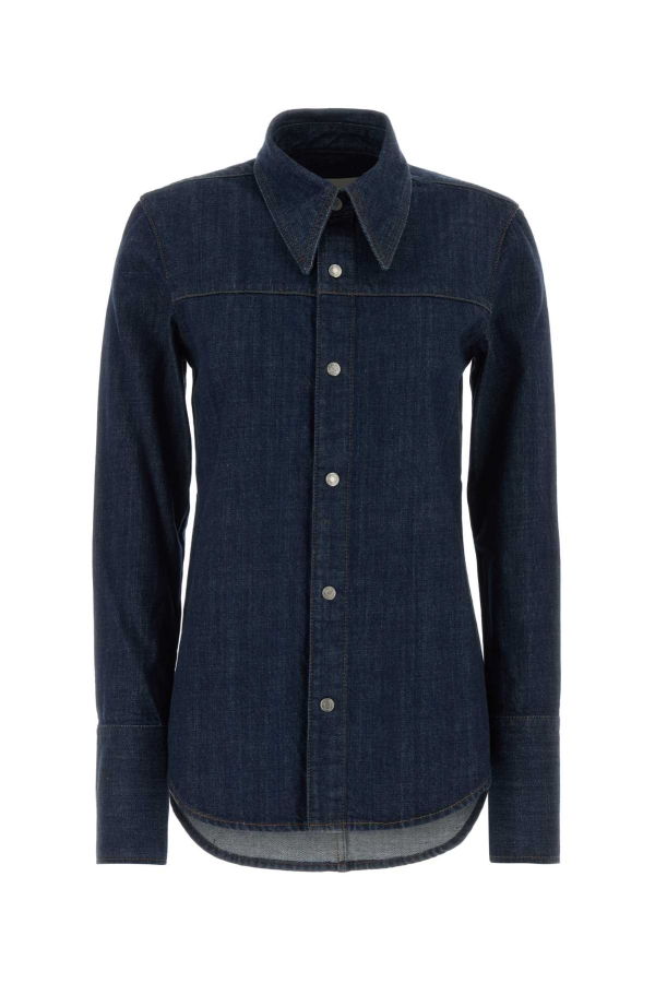Ami Alexandre Mattiussi Denim Shirt - Indigo