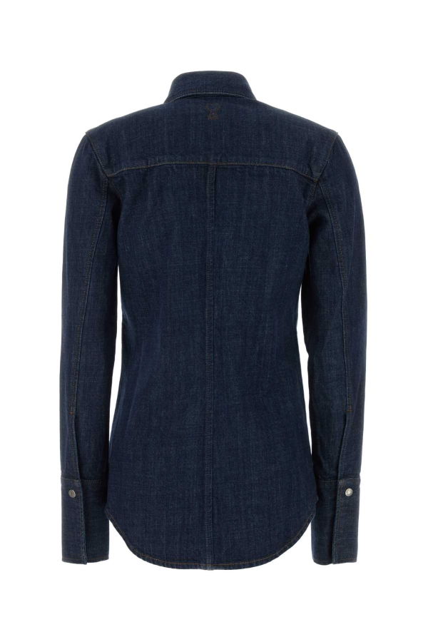 Ami Alexandre Mattiussi Denim Shirt - Indigo