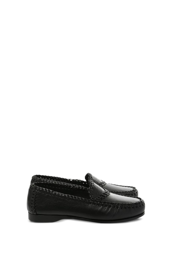 Hereu Shoes Flat Shoes - Black