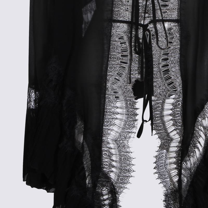 Blumarine Viscose Shirt - Black