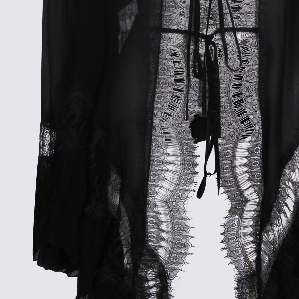 Blumarine Viscose Shirt - Black - Image 3 of 4